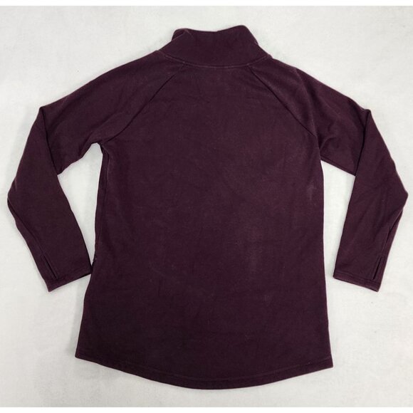 Athleta Cozy Karma Asym Pullover High Neck Sweatshirt Med - Picture 5 of 9